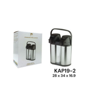 GARRAFA INOX 1.9L+1.9L KAP19-2