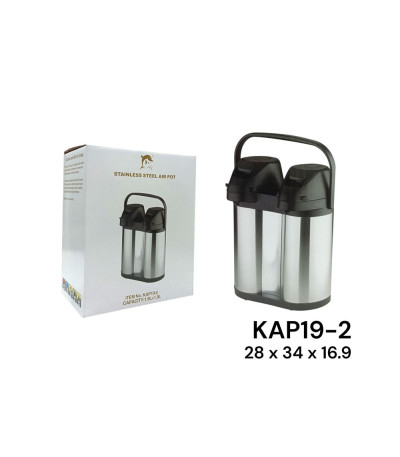 GARRAFA INOX 1.9L+1.9L KAP19-2