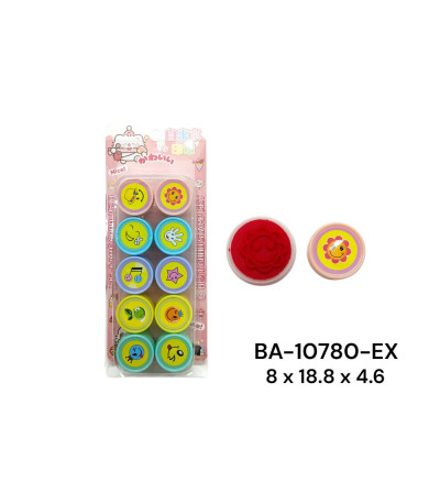 CARIMBO 10PC BA-10780-EX