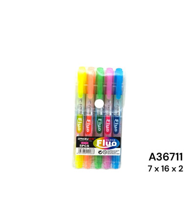 PINCEL 2PONTA 5PC A36711