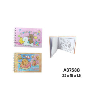 CADERNO P/PINTAR A37588
