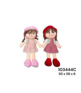 BONECA PANO MUS 103444C