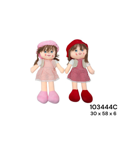 BONECA PANO MUS 103444C