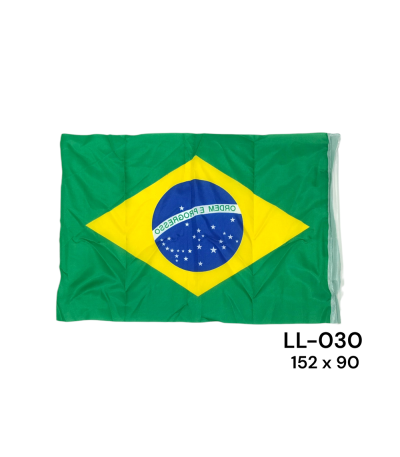 BANDEIRA BRASIL 90X150CM LL-030