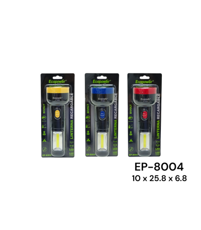 LANTERNA LED BIVOLT EP-8004