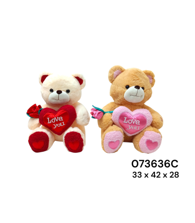 PELUCHE URSO MUS C/LUZ 073636C