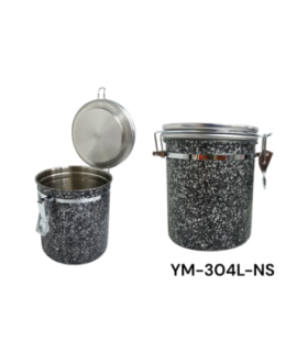 PROMO POTE INOX YM-304L-NS 13X15.5CM xD-45