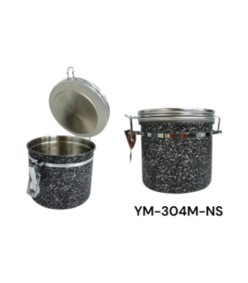 PROMO POTE INOX YM-304M-NS 13X12.5CM xD-46