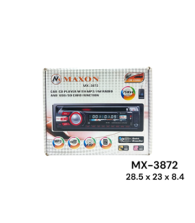 PROMO RADIO MAXON MP3 CD C/USB MX-3872