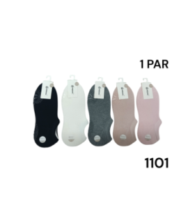 MEIA FEM ADULTO 1 PAR 1101