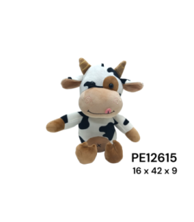 PELUCHE VACA C/SOM PE12615