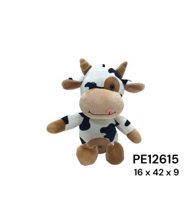 PELUCHE VACA C/SOM PE12615