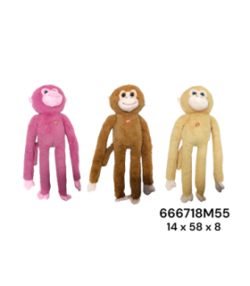 PELUCHE MACACO C/SOM 666718M55