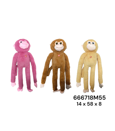 PELUCHE MACACO C/SOM 666718M55