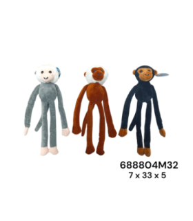 PELUCHE MACACO C/SOM 688804M32