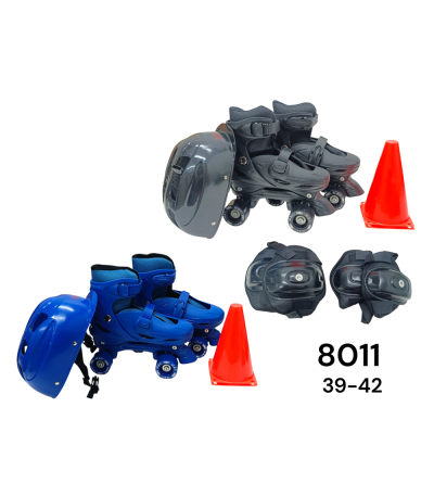 PATINS C/CAPACET  39-42 (857 -L)8011