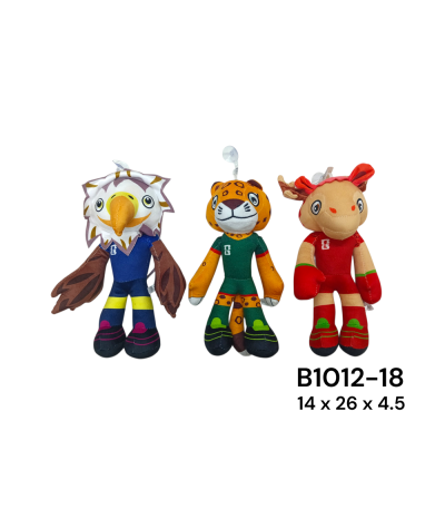 PELUCHE ANIMAL GRUDA B1012-18