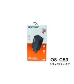 CARREGADOR DUAL TIPO A/C OS-C53