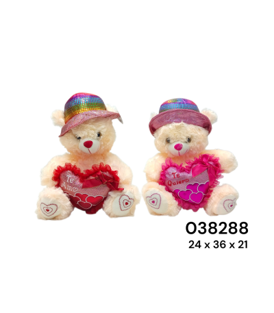 PELUCHE URSO MUS C/LUZ 038288