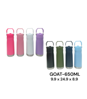 GARRAFA TERMICA 650ML GOAT-650ML (2286-6)