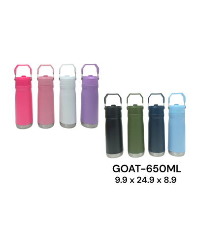 GARRAFA TERMICA 650ML GOAT-650ML (2286-6)