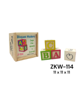 JOGO MADEIRA ZKW-114