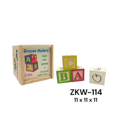 JOGO MADEIRA ZKW-114