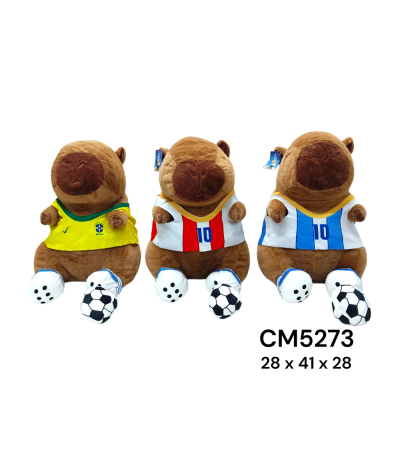 PELUCHE CAPIVARA SELECAO CM5273
