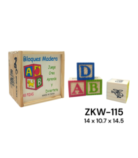 JOGO MADEIRA ZKW-115