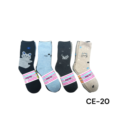 MEIA FEM.ADULTO 3PAR CE-20