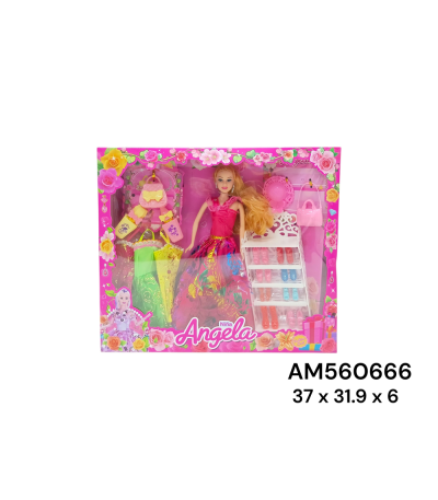 BONECA ANGELA AM560666