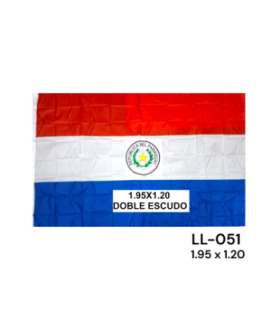 BANDEIRA PARAGUAY 1.95X2M LL-051