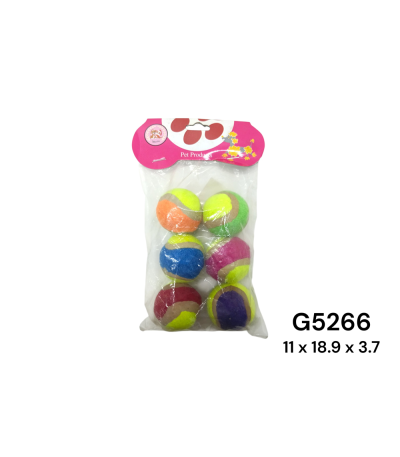 BOLA 6PZ  P/CACHORRO G5266