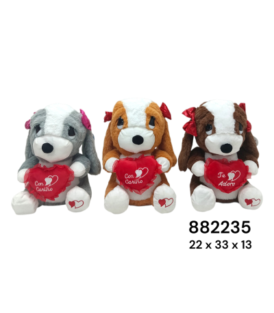 PELUCHE CACHORRO MUS 882235