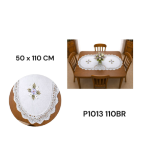 TRILHO P1013 50X110CM BRANCO U01