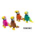 PELUCHE PAPAGAIO C/SOM 10606C