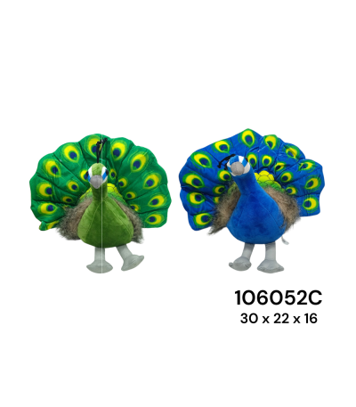 PELUCHE PAVAO 106052C