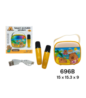 KARAOKE CAPIVARA BLUETHOOTH 696B