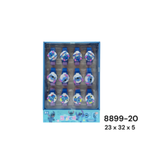 RELOGIO STITCH 12PC 8899-20