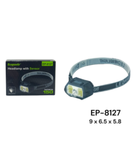 LANTERNA DE CAB LED USB C/SENSOR EP-8127