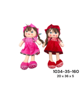 BONECA PANO MUS 1034-35-160