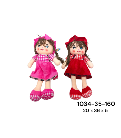 BONECA PANO MUS 1034-35-160