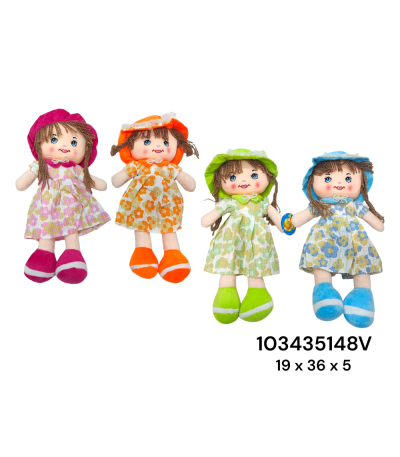 BONECA PANO MUS 103435148V