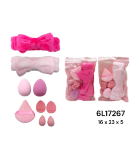 KIT ESPONJA P/MAQUIAGEM 6L17267