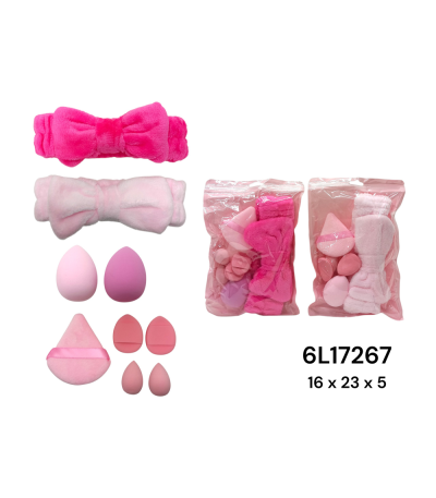 KIT ESPONJA P/MAQUIAGEM 6L17267