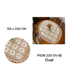 TOALHA MESA P1016 152X230CM OV BE U03 xE-45