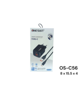 CARREGADOR USB A/C OS-C56
