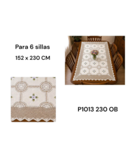 TOALHA MESA P1013 152X230CM OB xE-39
