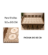TOALHA MESA P1006A 152X310CM BE OB xE-44
