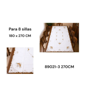 TOALHA MESA 89021-3 180X270CM xE-47